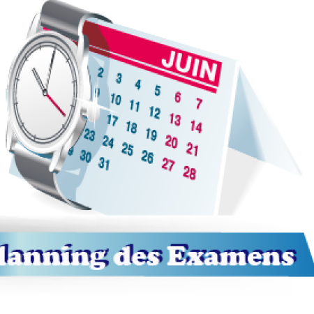 Planning des Examens du Première Semestre de l'année universitaire 2025-2026