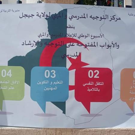 الأسبوع الوطني للإعلام و الأبواب المفتوحة على التوجيه المدرسي